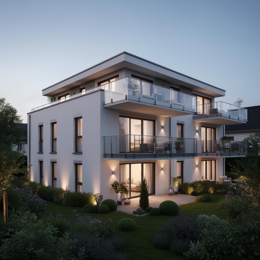 Stadthaus mit Penthouse